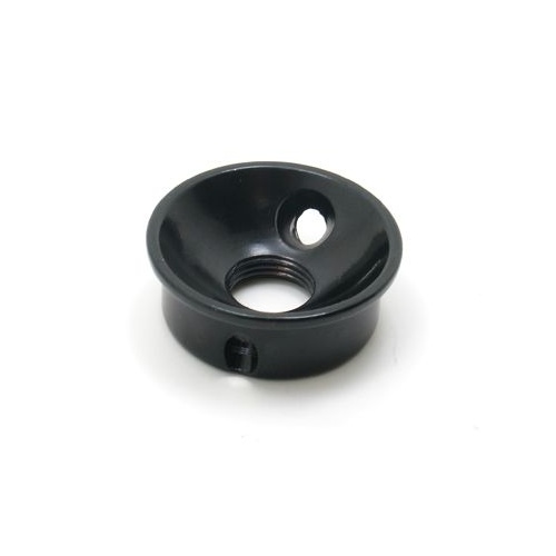 BBT Modern Style Recessed Cup Jack - Metric Thread - Black