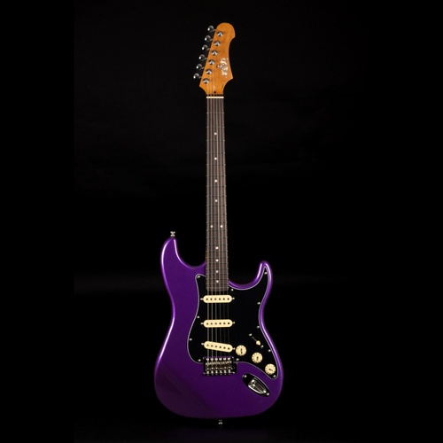 Jet JS-300 SSS Electric Guitar Plum Finish - Rosewood Fretboard