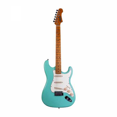 Jet JS-300 SSS Electric Guitar Sea Foam Green - Roasted Maple Neck