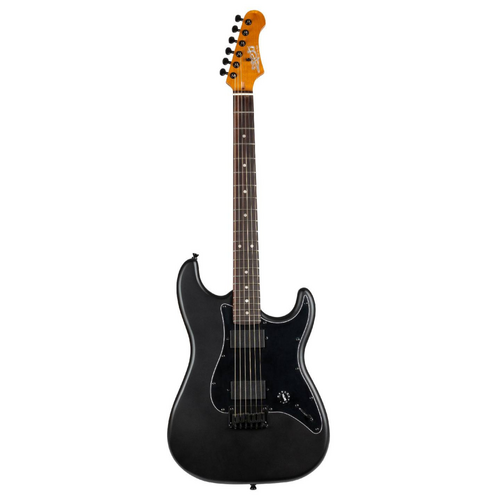 Jet JS-400-MBK-R Electric Guitar Rosewood FB – Matte Black
