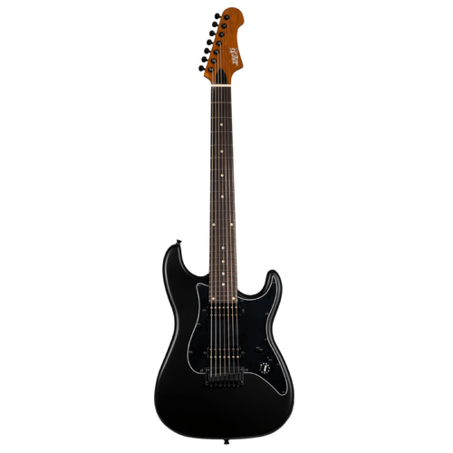 Jet JS-407-MBK-R 7-String Electric Guitar Rosewood FB – Matte Black