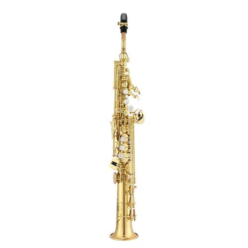 Jupiter JSS1100Q Soprano Saxophone 1100 Series Gold, Backpack Case