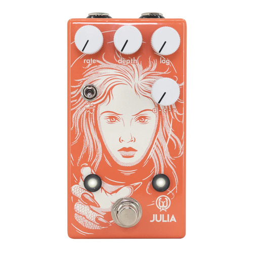 Walrus Audio Julia Limited Edition Coral Series Analog Chorus/Vibrato Effects Pedal