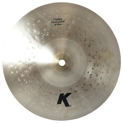 Zildjian 10" K Custom Dark Splash Cymbal Thin Splash Cymbal