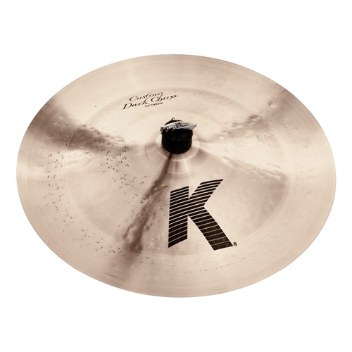 Zildjian K Custom Dark China 17" Traditional Finish Dry Dark Fast Decay Cymbal