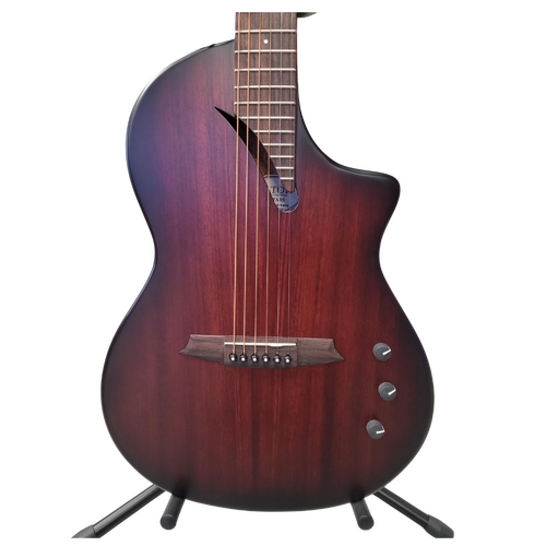 Katoh Hispania Acoustic / Electric Guitar Mahogany - Cognac Burst With Bag
