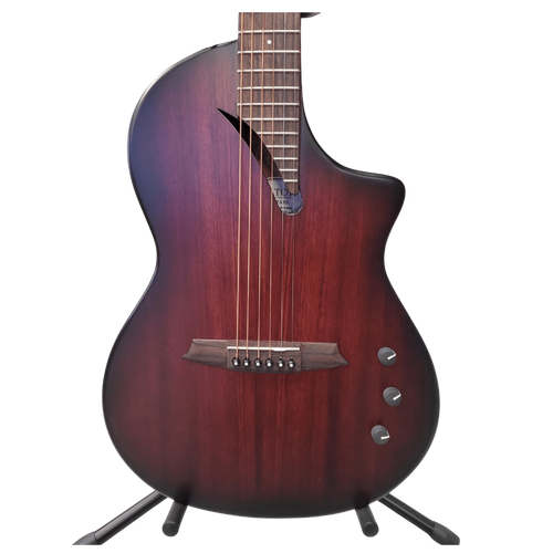 Katoh Hispania Acoustic / Electric Guitar Mahogany - Cognac Burst With Bag