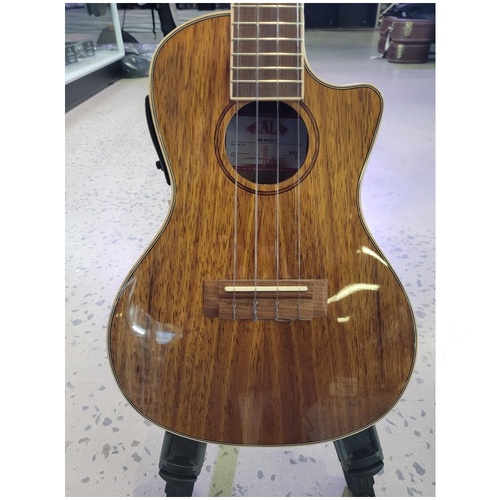 Kala KA-KCGE-C Electric-Acoustic Koa Concert Ukulele C/w Transit Case