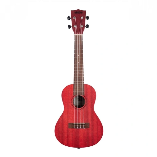 Kala Adobe Red Watercolor Meranti Soprano Ukulele