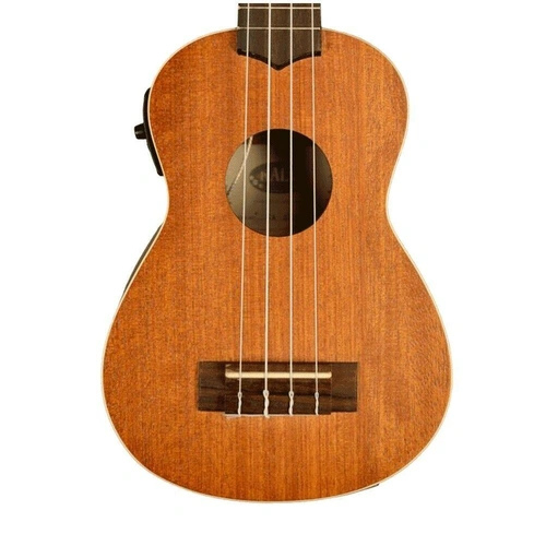 KALA KA-SE Mahogany Soprano Ukulele, Aquila Strings Acoustic / Electric with EQ