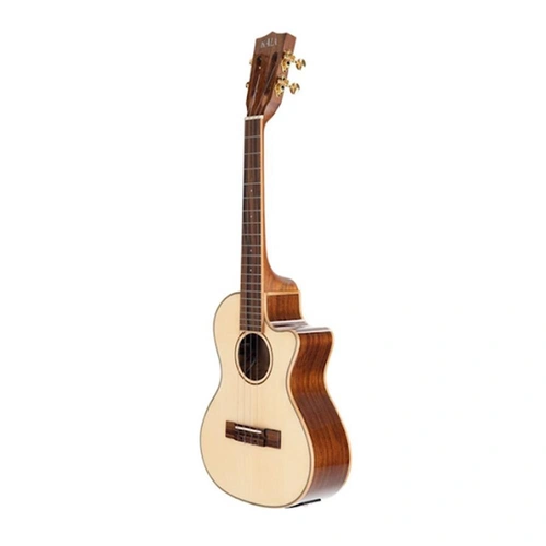 Kala KA-SKTGE-C Hawaiian Koa Acoustic/Electric Tenor Ukulele with Cutaway & EQ