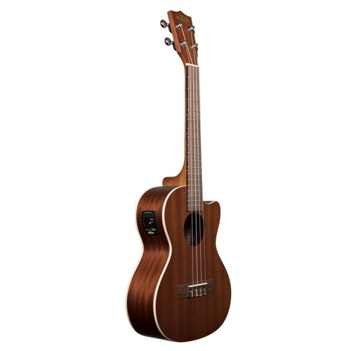Kala KA-TE-C  Mahogany Tenor Ukulele, Acoustic / Electric with Cutaway with EQ