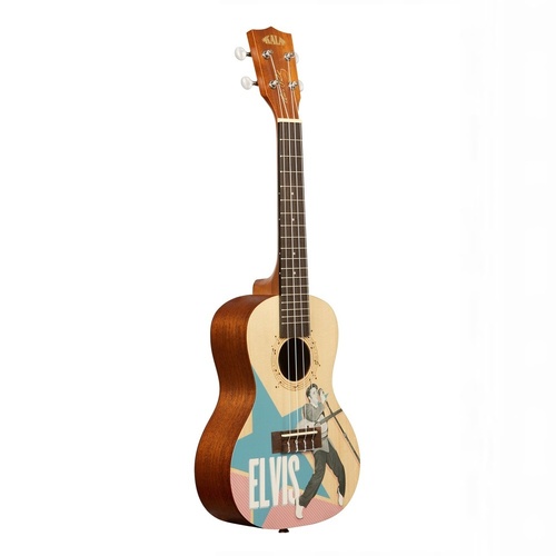 KALA Learn To Play ELVIS ROCKABILLY Concert Ukulele STARTER KIT