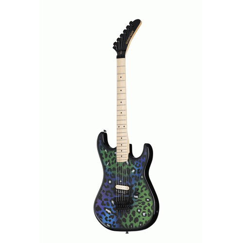 Kramer Electric Guitar Baretta w/ Soft Case Rainbow Leopard