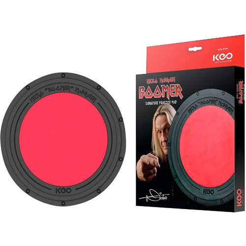 KEO Nicko McBrain Boomer Signature Practice Pad