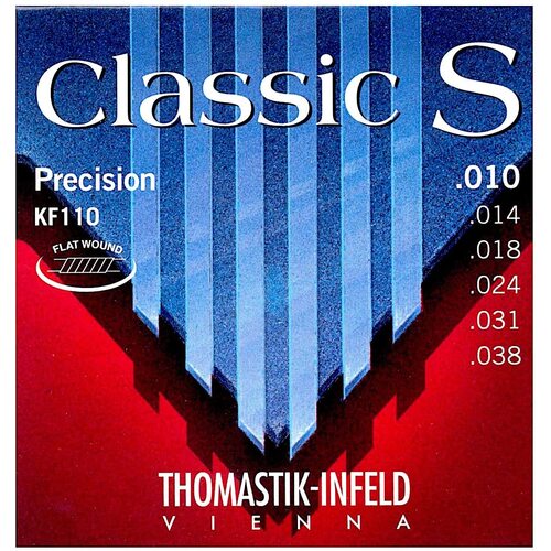 Thomastik-Infeld Classic S Rope Core Flat wound Acoustic Strings 10-38