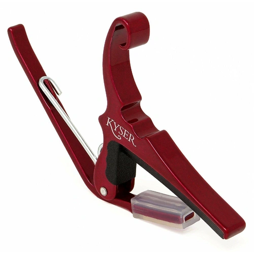 Kyser Capo 6 String Quick Change 6-String for Acoustic Guitar - Red