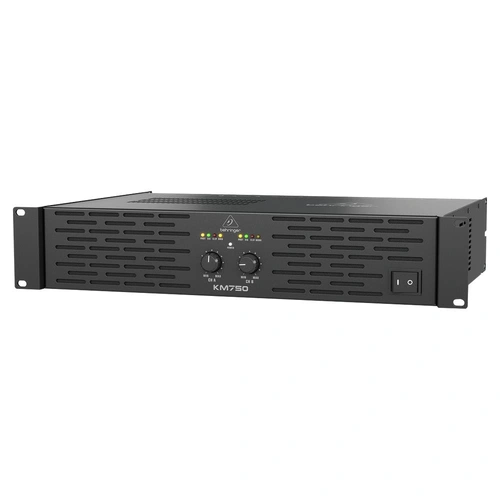 The Behringer Professional 750-Watt Stereo Power KM750 Amplifier With ATR