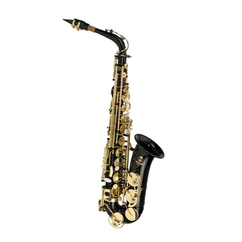 Steinhoff Student Alto Saxophone W/ High F# Key and Case 3 Year Warranty Black