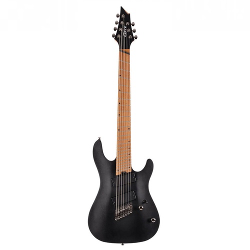 Cort KX307 Multi-scale 7-String Electric Guitar - Open Pore Black