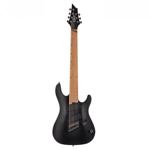 Cort KX307 Multi-scale 7-String Electric Guitar - Open Pore Black