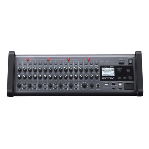 Zoom L-20R Livetrak Digital Mixer / Recorder 20-channel Rackmount Digital Mixer