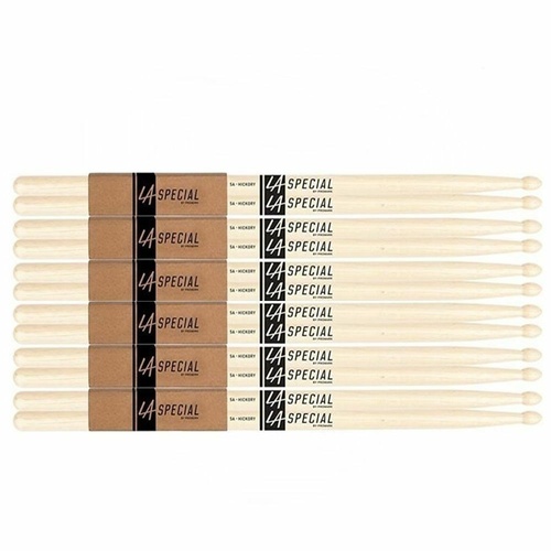 LA Special by Promark 7AW Hickory Drumsticks, 6-pack - Drum Sticks wood Tip