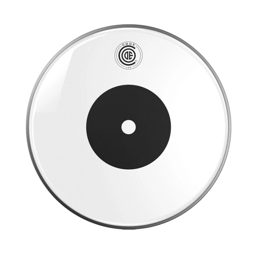 Code LAW Clear 12" Tom Drum Head