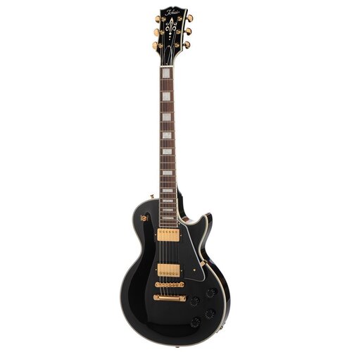 Tokai 'Premium Series' LC-230S LP-Custom Style Electric Guitar (Black)