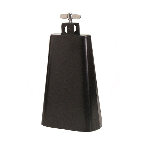Percussion Plus LC7BK Black 7 1/2-Inch Cowbell 