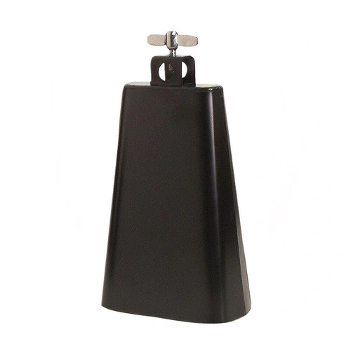 Percussion Plus LC7BK Black 7 1/2-Inch Cowbell 