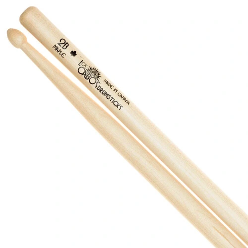 Los Cabos Maple Drumsticks - 2B Wood Tip