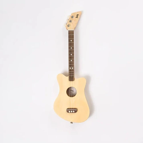 Loog Mini Acoustic Guitar for children and Beginners Natural Ages 3+