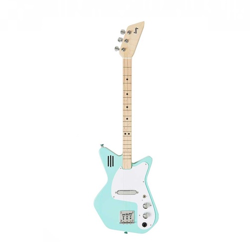 Loog Pro Electric Guitar - Green with Built in  Amp - LGPRCEG