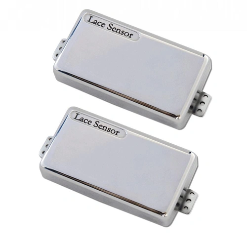Lace Sensor Pickups -Hemi Humbucker Set - Chrome