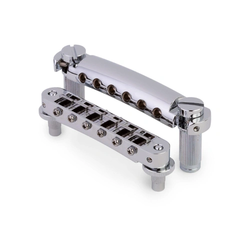 TonePros LPM02 Tune-o-matic Bridge and Tailpiece Set - Chrome