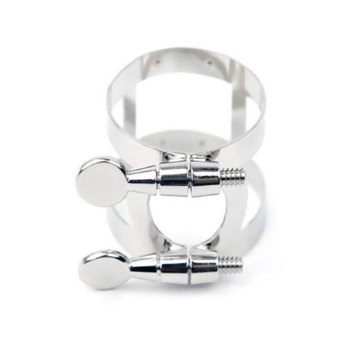 Yamaha Eb Alto Clarinet Ligature Polished Nickel Finish