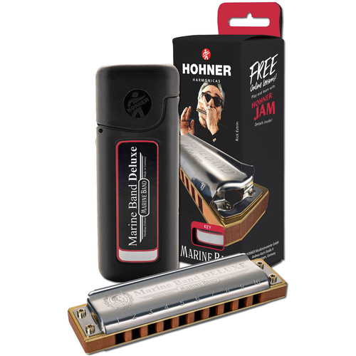 Hohner Marine Band Deluxe Harmonica in the Key of G