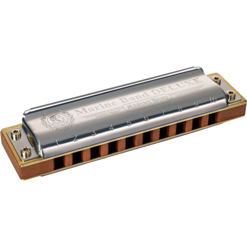 Hohner Marine Band Deluxe Harmonica in the Key of A