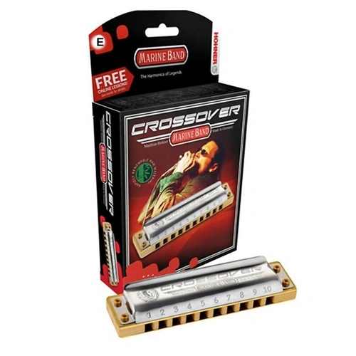 Hohner Marine Band Crossover Diatonic Harmonica M2009 Key of G