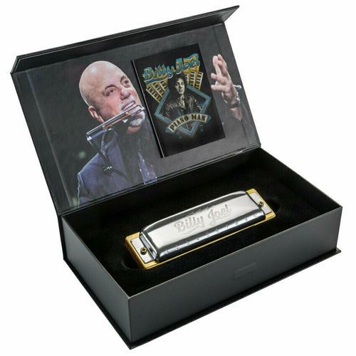 Hohner "Billy Joel" Signature Series Harmonica Wich display Case Key of C