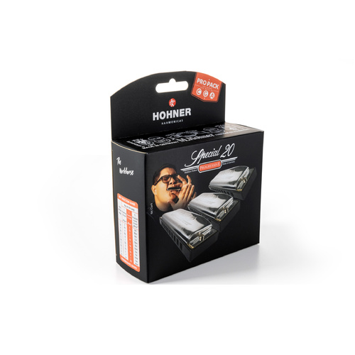 Hohner Special 20 Pro Pack - ProPack 3-pk Keys G, A, & C Major