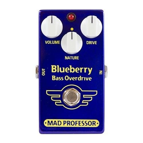 Mad Professor Blueberry Bass Overdrive Bass Guitar Effect Pedal
