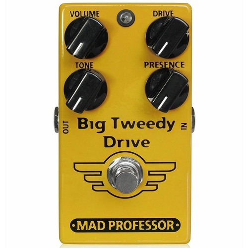 Mad Professor Big Tweedy Drive Overdrive Guitar Effects Pedal
