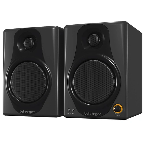 The Behringer High-Resolution 150-Watt Media 40USB Studio Monitors Pair