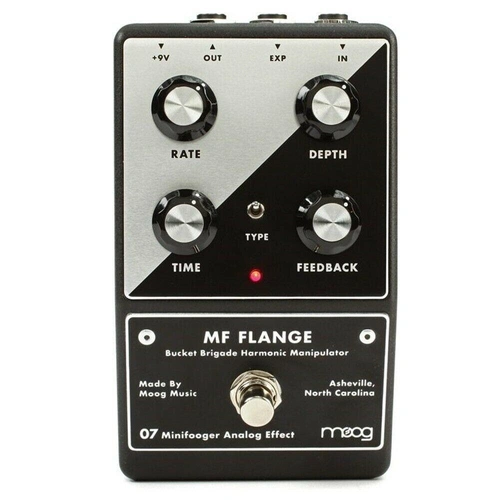 Moog Minifooger Flanger Pedal Guitar Effects Pedal Moog MF Flange