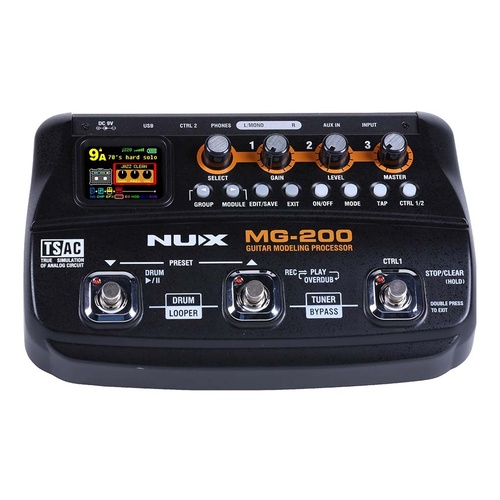 NUX MG200 Guitar  Modelling Effects Processor PEDAL