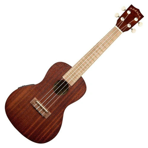 Kala Makala MK-CE Electric / Acoustic  Concert Ukulele, Natural Satin