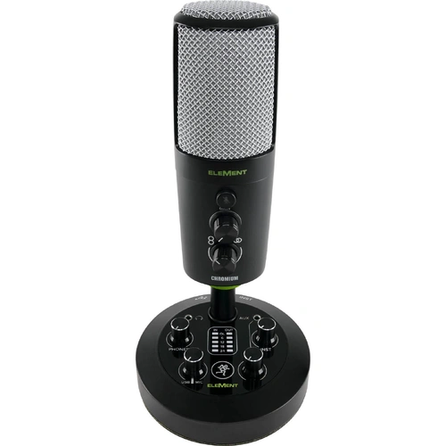 Mackie EM-CHROMIUM USB Condenser Microphone with 2-channel Mixer