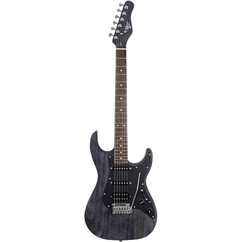 Michael Kelly Electric Guitar 63 Open Pore Trans Black  